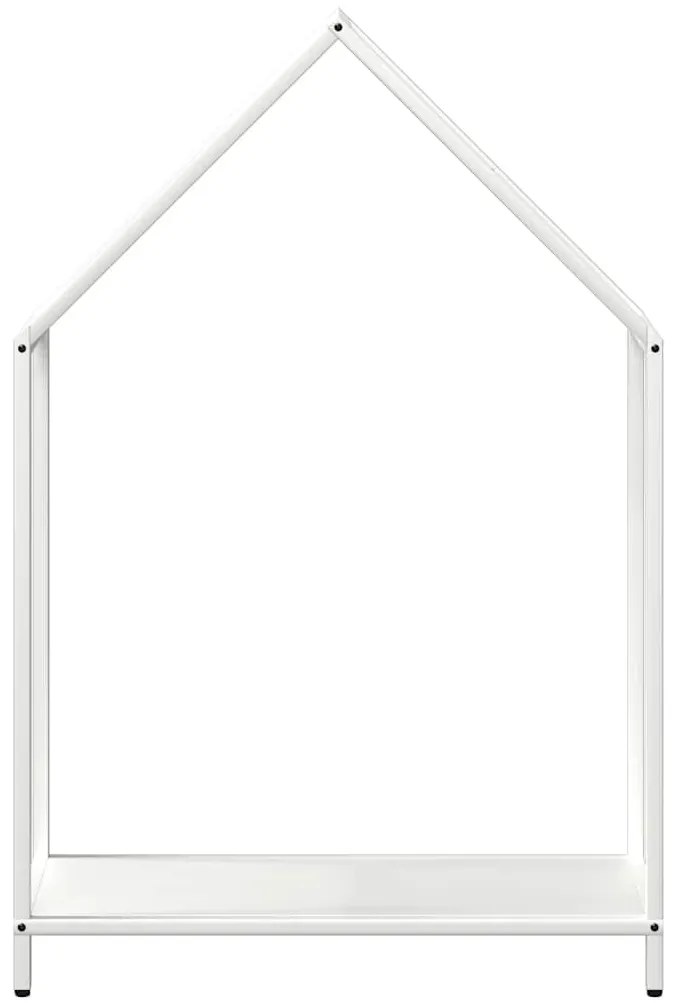 fehér hidegen hengerelt acél tűzifatároló 60x25x90 cm