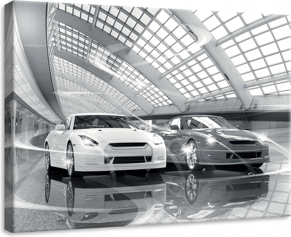 Vászonkép 70x50 Sportautók Nissan Gt-r építészet sebesség