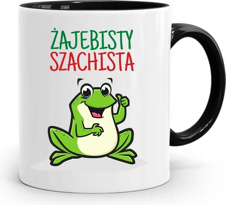 Sakkozóknak Fekete Bögre Születésnapi Ajándéknak, fényképes nyomattal