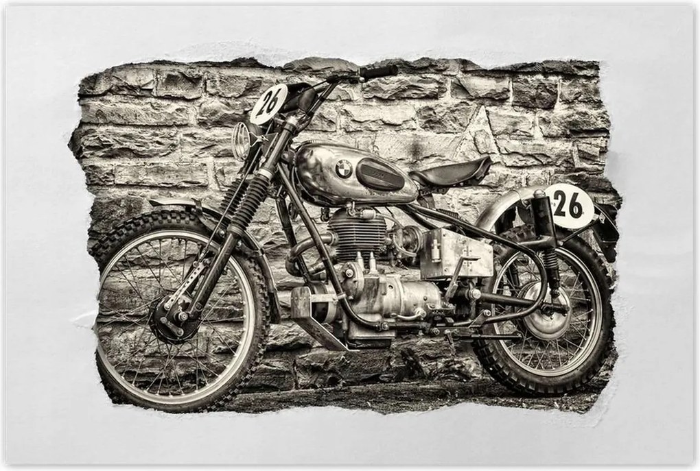 Poszterek 60x40 Motocross Bmw