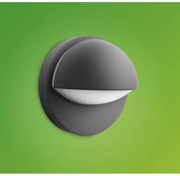 Philips - Kültéri fali lámpa JUNE 1xE27/12W/230V IP44 antracit