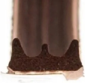 E tömítés 9x4 öntapadós barna (SD-40) 150m