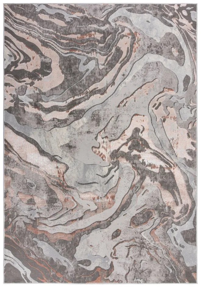 Szürke-bézs szőnyeg 80x150 cm Marbled – Flair Rugs
