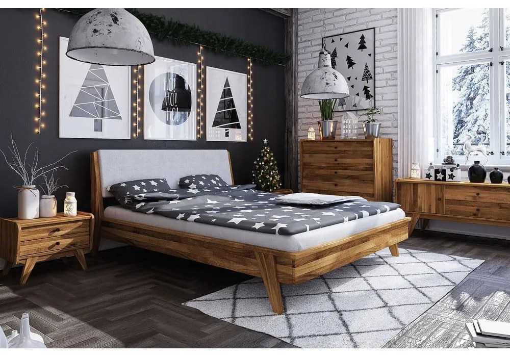 Tölgyfa éjjeliszekrény Retro 1 - The Beds