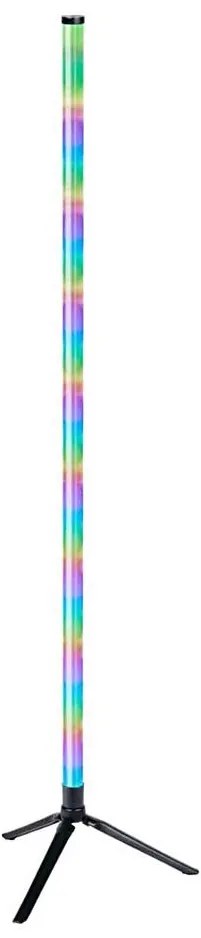 Grundig - RGBW LED, dimmelhető állólámpa, LED/10W/5V, fekete, távirányítóval