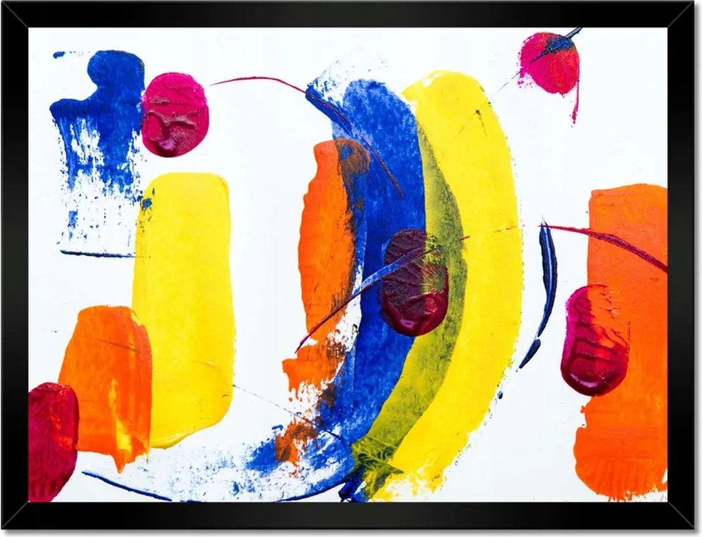 Poszterek keretben 40x30 Absztrakt Oktán