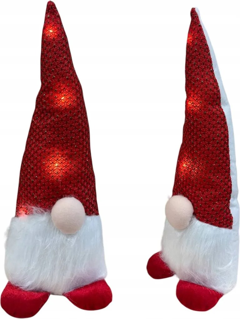 Karácsonyi Led manó hosszú sapkával karácsonyi fény dekoráció