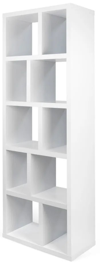 Fehér könyvespolc 70x198 cm Berlin – TemaHome