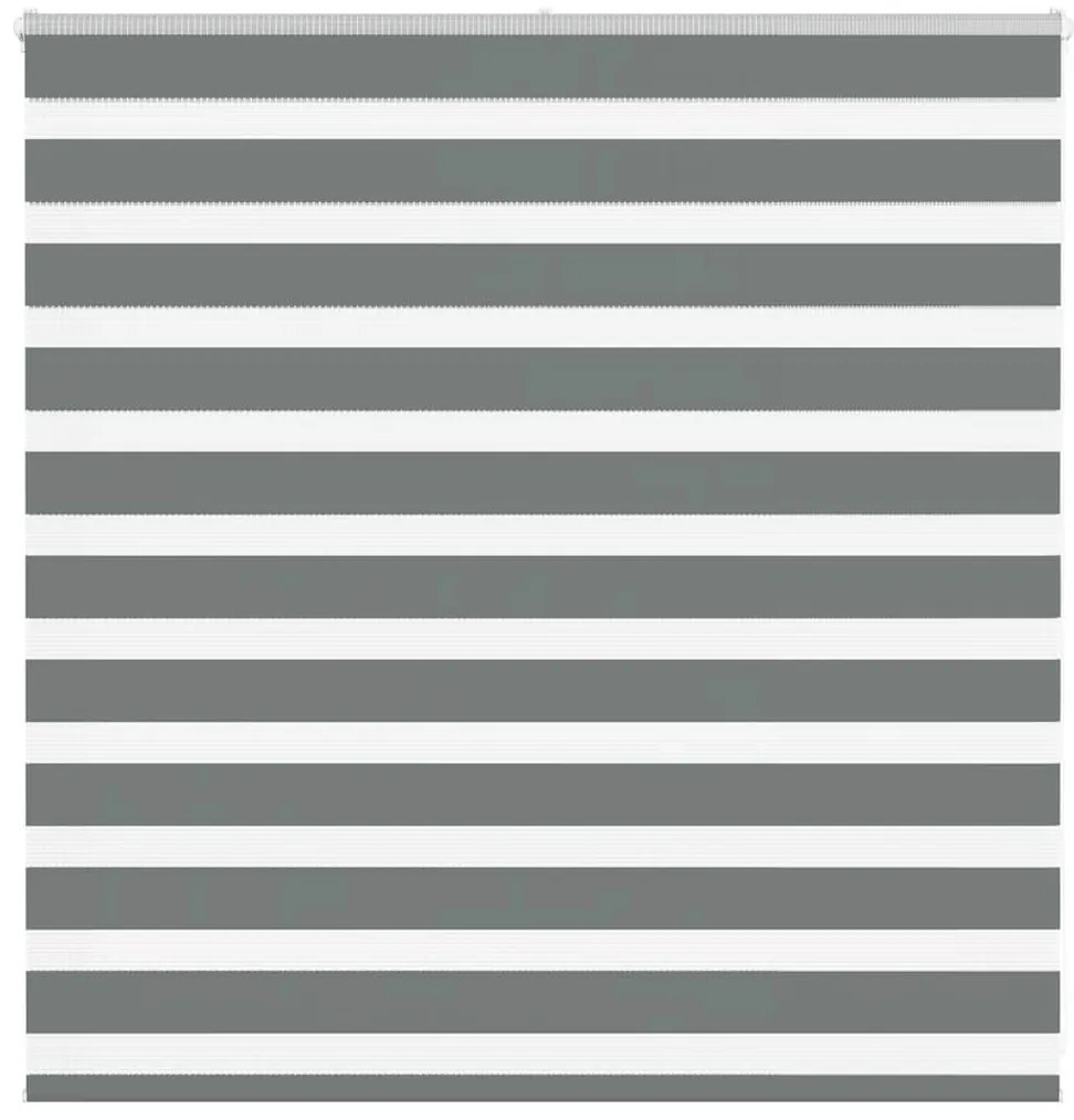 zebrafüggönnyel sötét szürke szövetszélesség 135,9cm poliészter