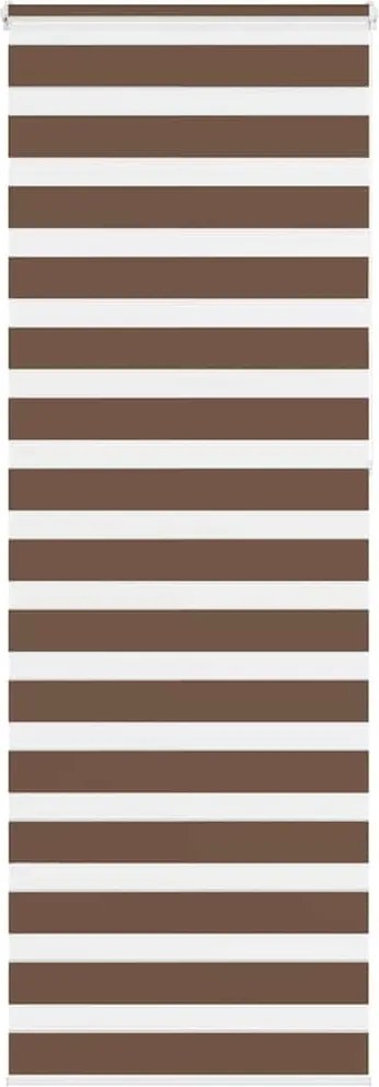 vidaXL zebrafüggönnyel barna szövetszélesség 70,9 cm poliészter