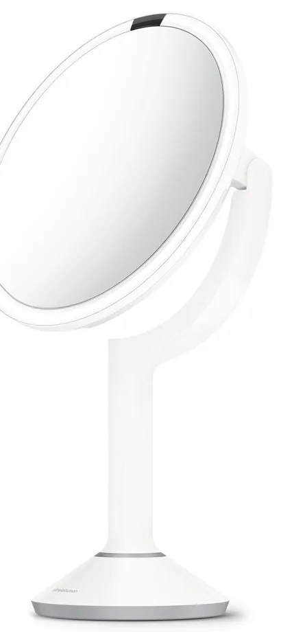 Kozmetikai tükör világítással-nagyítós (ötszörös) ø 20 cm Sensor Trio – simplehuman