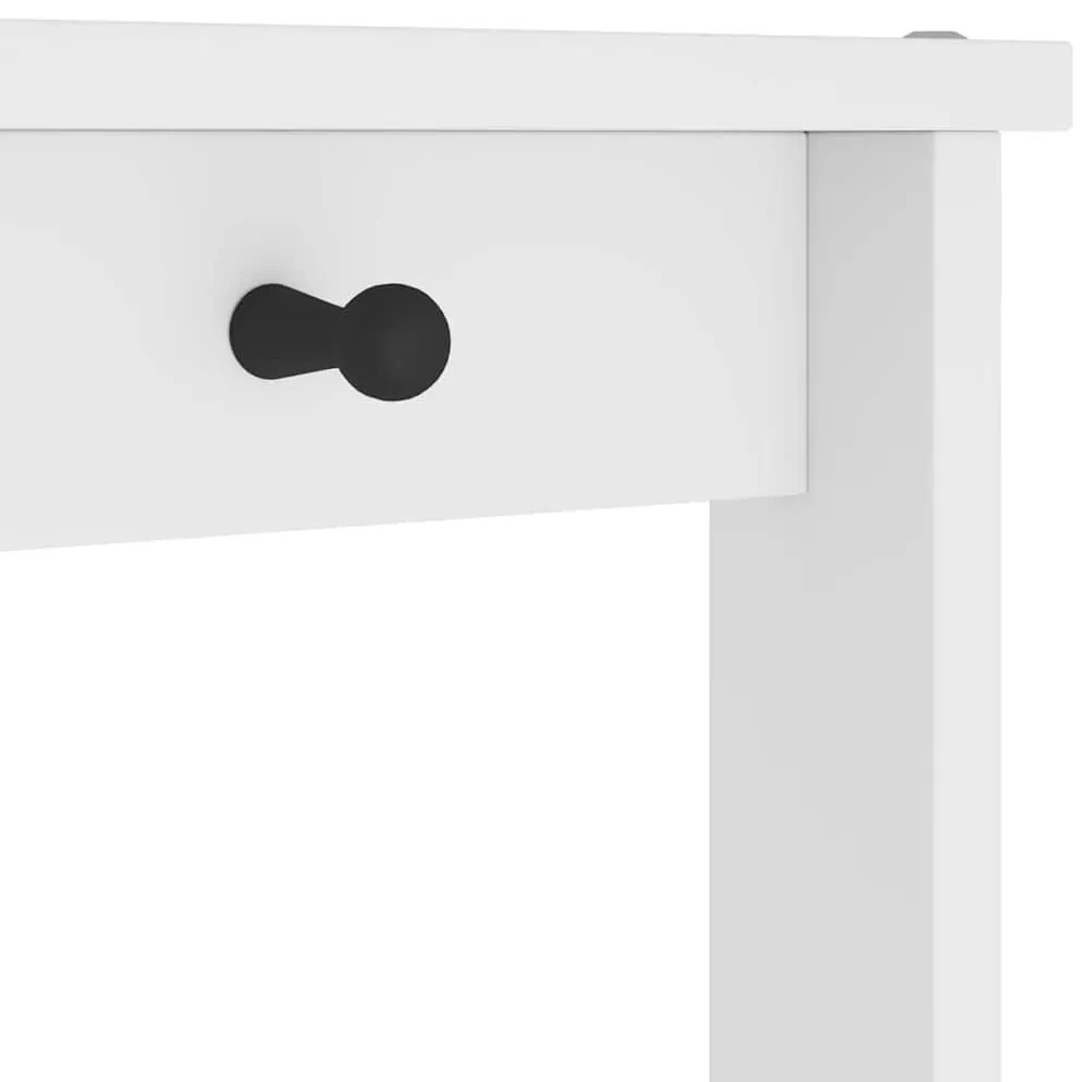 SANDNES tömör fenyőfa előszobafa 87x40x159,5 cm