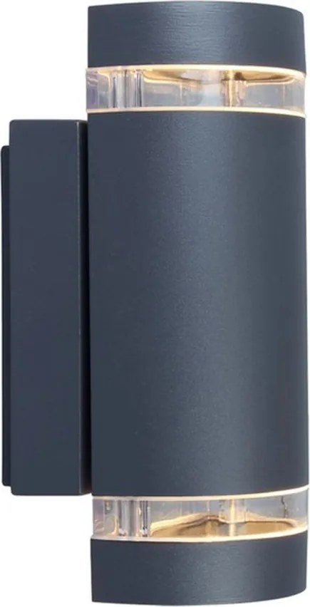 LUTEC 5604011118 FOCUS Modern Kültéri Fali Lámpa Antracit GU10 IP44