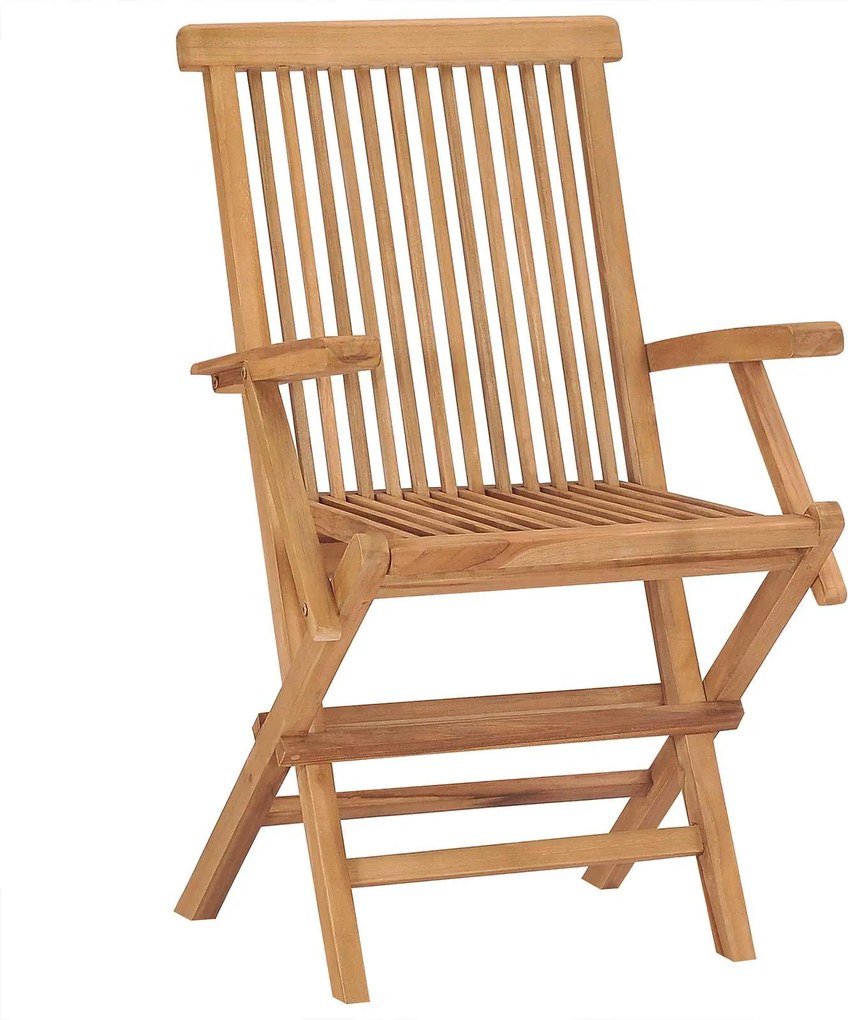 vidaXL Kert étkező szett 3 pcs Barna Tömör Akácfa