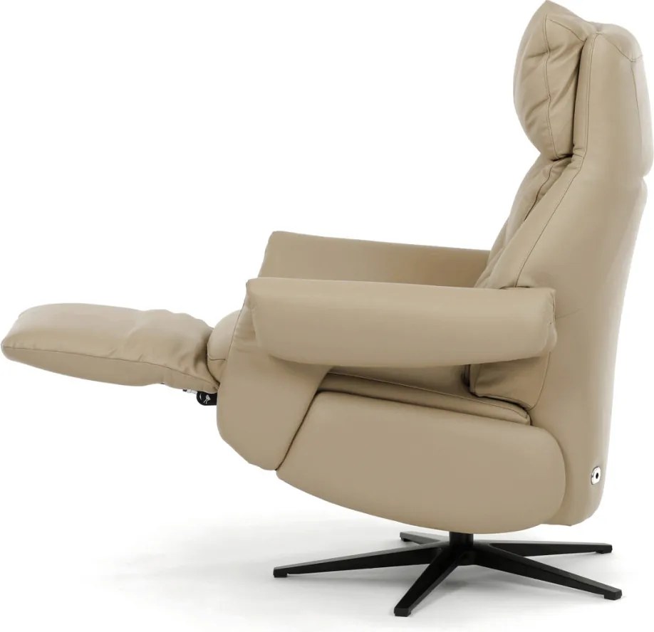 Elektromos relax fotel krém bőr TV-B3980 CRM3