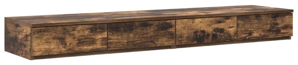 Éjjeli asztal Füstölt tölgy Mérnöki fa 160 x 36,5 x 16,5 cm