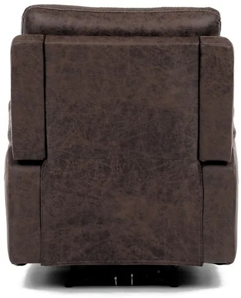 Relax fotel vezeték nélküli elektromos vezérléssel, barna vintage szövettel. TV-4094 BR3
