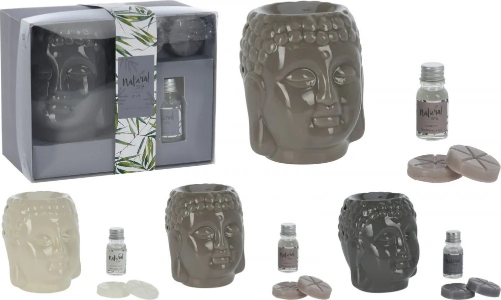 Calina buddha kerámia olajégő