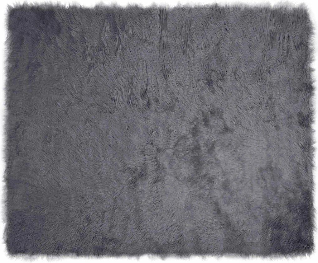 vidaXL Műgyapjú Szőnyeg Tafalla Antracit 240 x 340 cm Poliészter