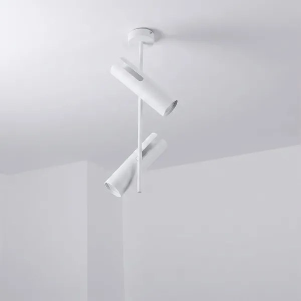Brilagi - LED RGBW dimmelhető rúdon függesztett csillár BRANCH 2xGU10/6,5W/230V fehér