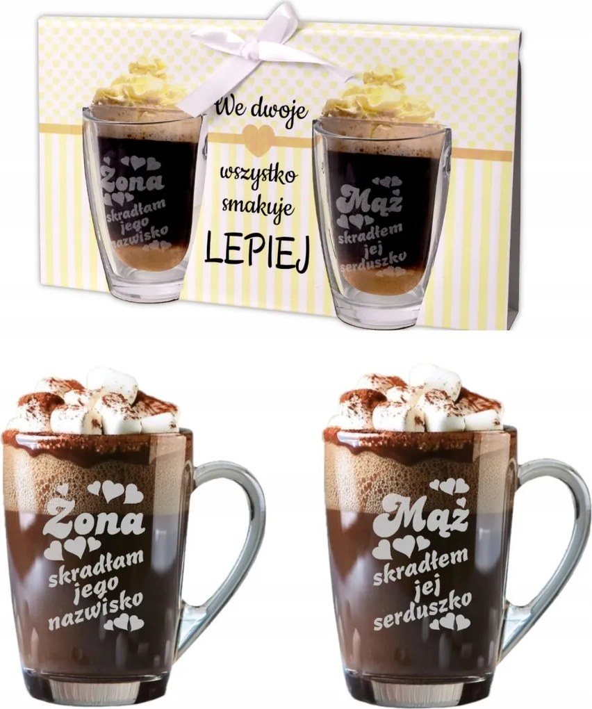 Üveg Bögrék Ajándék 1-60. Házassági Évfordulóra Anyának Apának Szülőknek Párnak