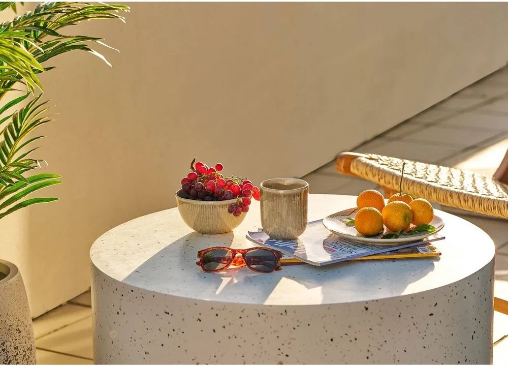 Bézs kőedény csésze szett 4 db-os 360 ml Viola – House Nordic