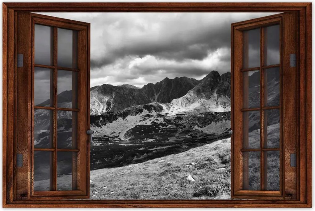 Poszterek 60x40 Tátra Lengyel hegyek Kilátás