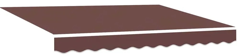 Behúzható napellenző Barna 300x250 cm szövet