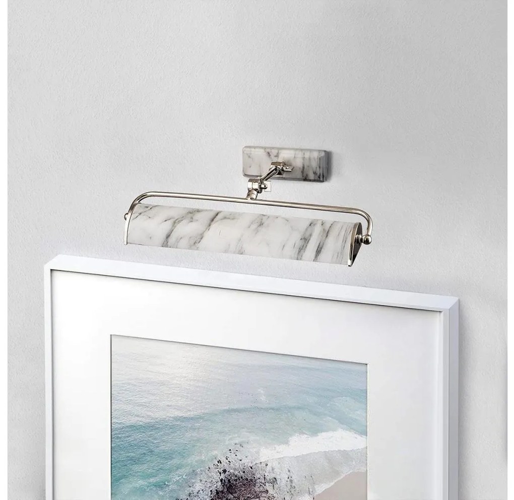 Elstead WINCHFIELD-PLM-PN-WM -Képmegvilágító WINCHFIELD 2xE14/40W/230V márvány