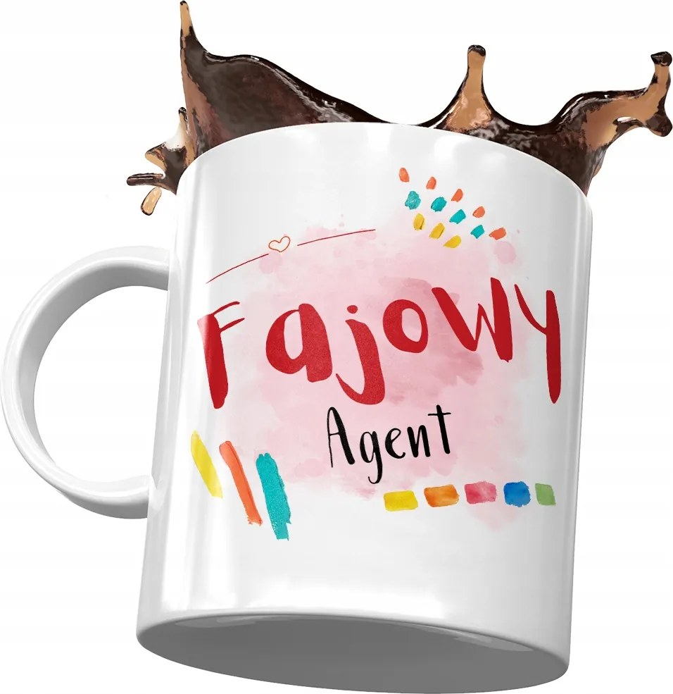 Bögre Ügynöknek Cool Ügynök Ajándék Nyomtatott Fotóval