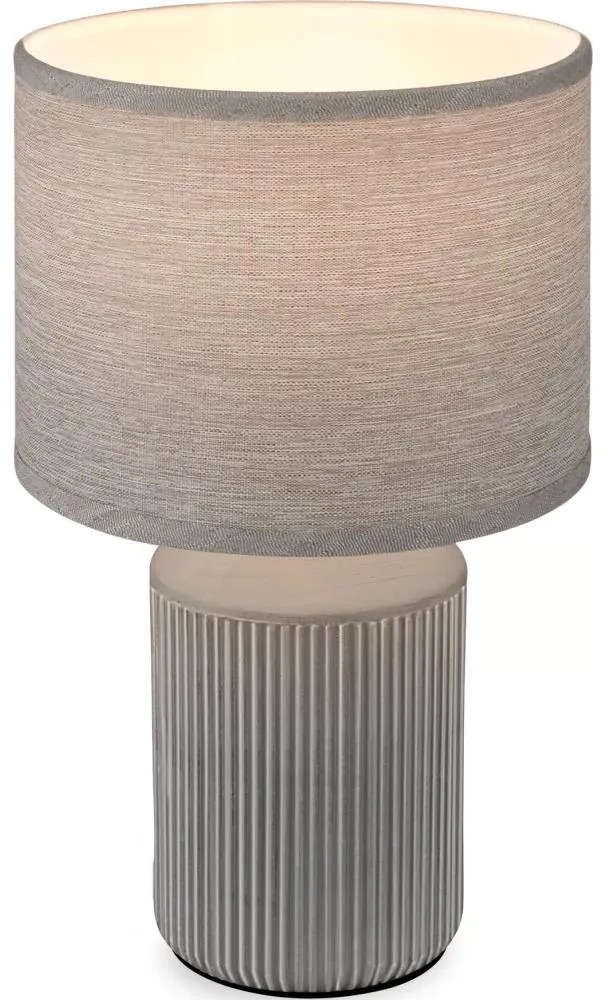 Brilo - Asztali lámpa INO 1xE14/10W/230V szürke
