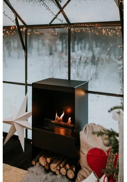 Planika Senso Stove BEV - BIO kandalló távirányítással 83,5x48 cm 2,5kW