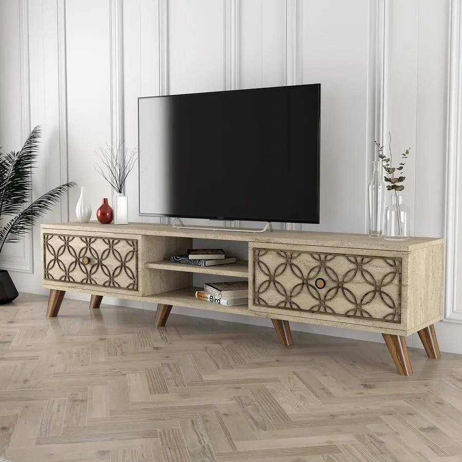 TV szekrény Class - Travertine