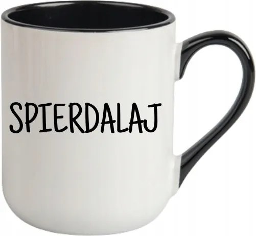 Fehér Bögre Fekete Cofee Vicces Ajándék Spi******