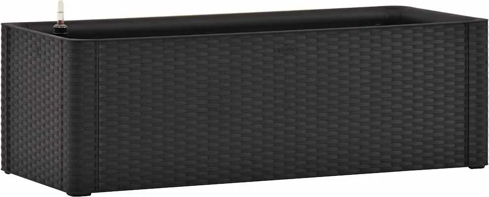 vidaXL antracitszürke kerti magaságyás öntözőrendszerrel 100x43x33cm