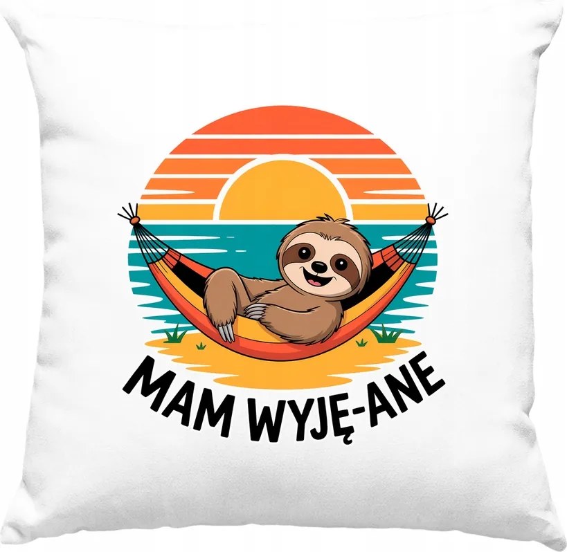 Lajhár párna lusta mém vicc 2 fehér