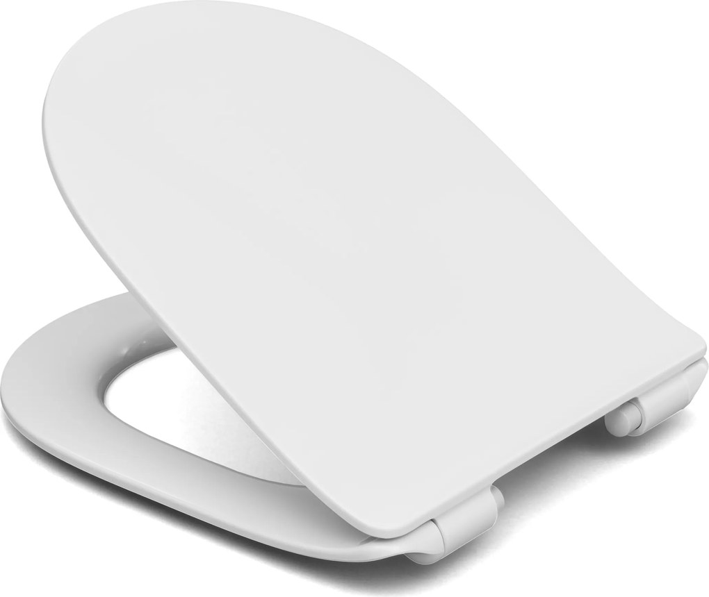 WC-ülőke Helyettesítő Deante Peonia fehér duroplast slim 44X36