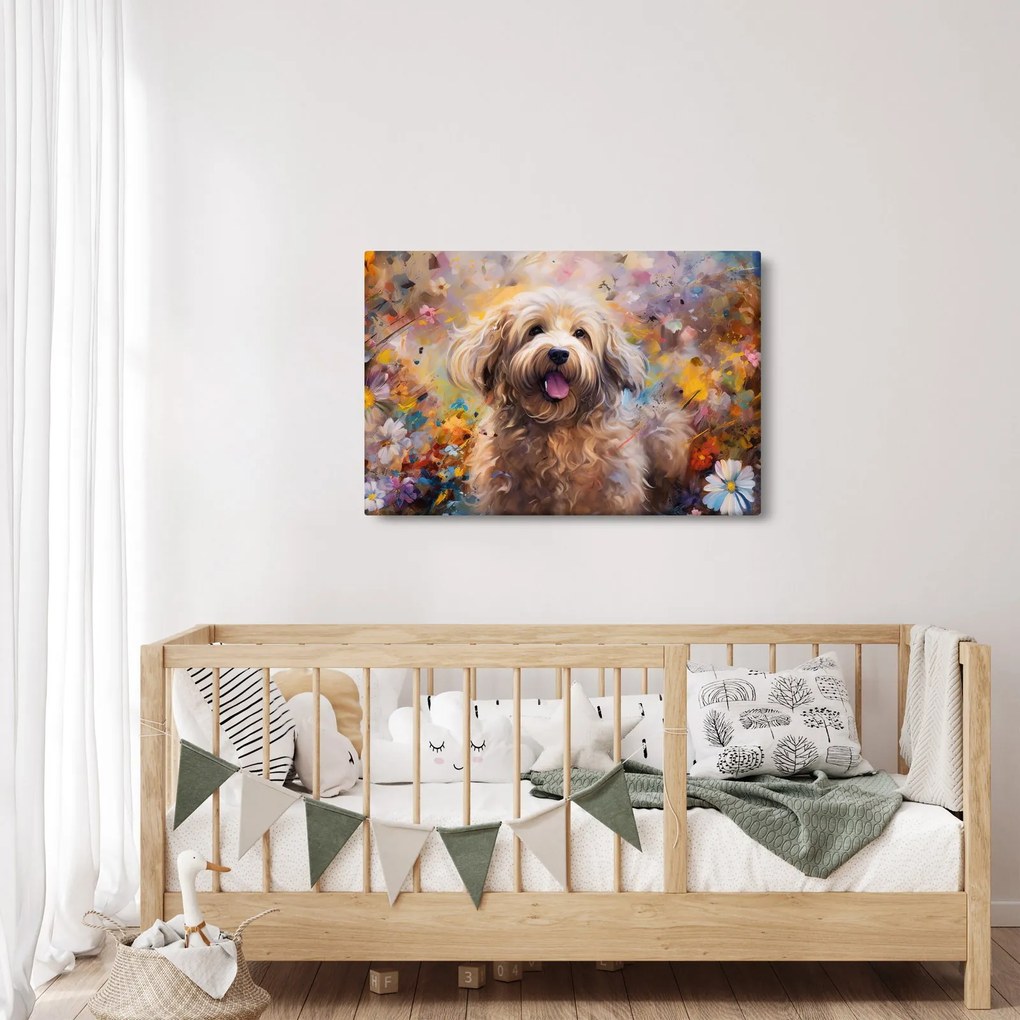 Kép - Happy Dog II. (90x60 cm)