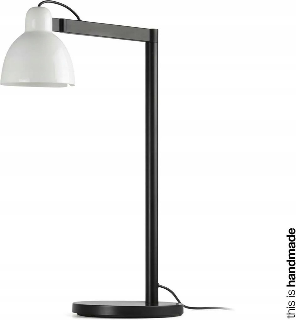 Faro Venice asztali lámpa fehér/fekete, kerámia ernyő, E27, 15W