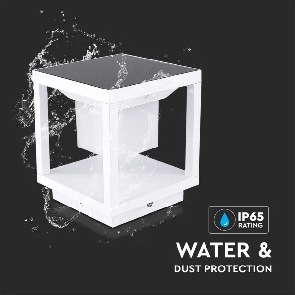 LED Napelemes lámpa érzékelővel LED/2W/5,5V 3000K IP65 2600 mAh fehér