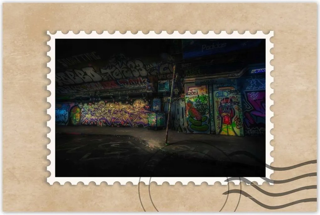Poszterek 120x80 Graffiti Utcaművészet