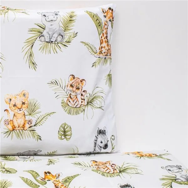 3-részes ágyneműhuzat New Baby 100/135 cm Jungle