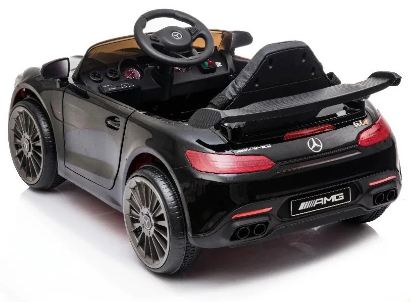 Elektromos autó AMG Mercedes-Benz fekete