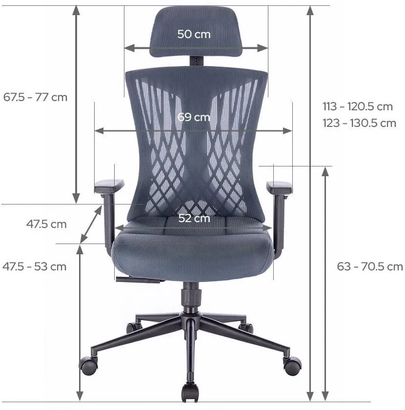 Ergomax ergonomikus irodai forgószék