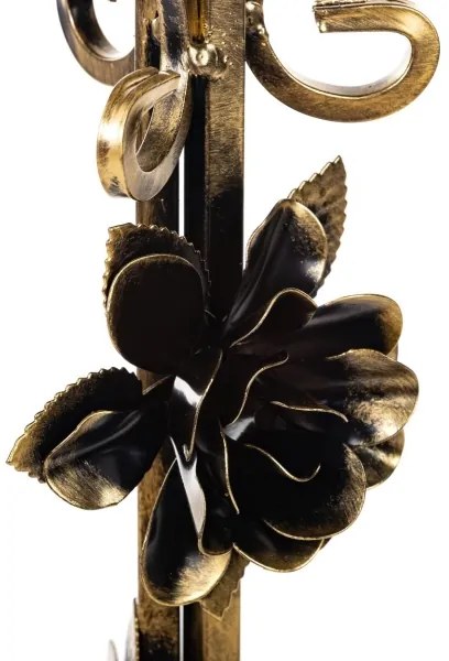 Virágállvány 95x38 cm arany