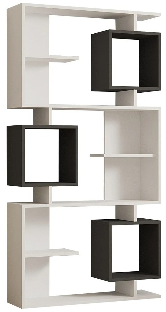 könyvespolc Icardi - White, Anthracite