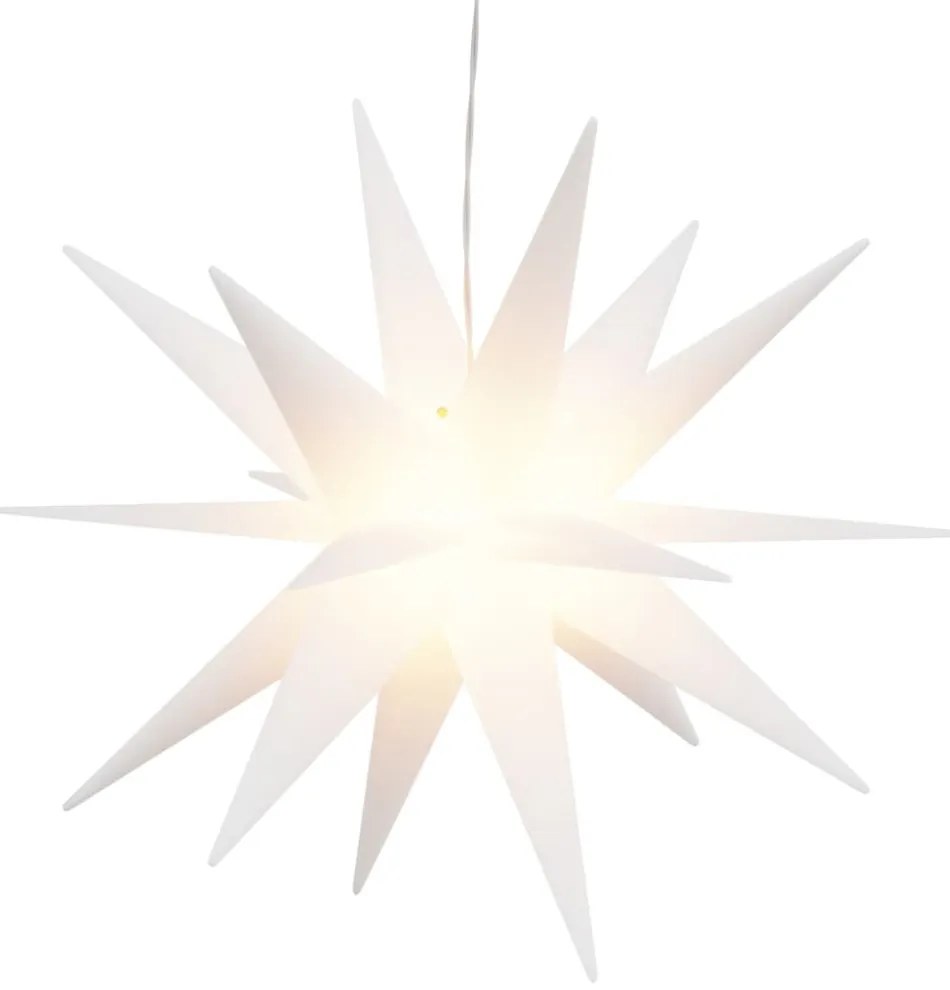 3 db összecsukható fehér karácsonyi lámpa LED-del 43 cm