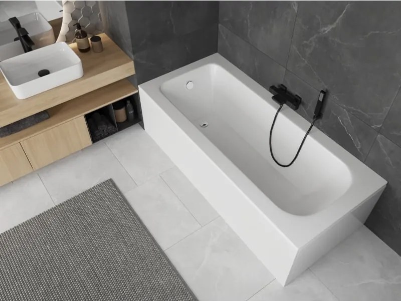 Mexen Vega téglalap alakú kád 180 x 90 cm burkolattal, fehér - 55011809000X
