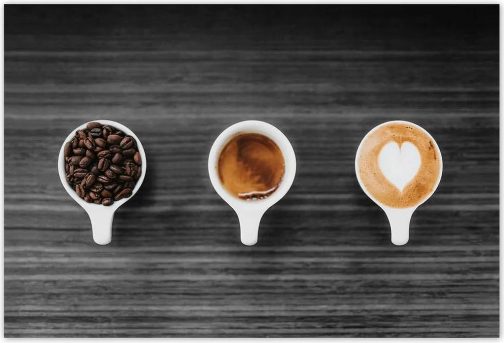 Poszterek 200x135 Kávék a konyhába Kávék Kávé