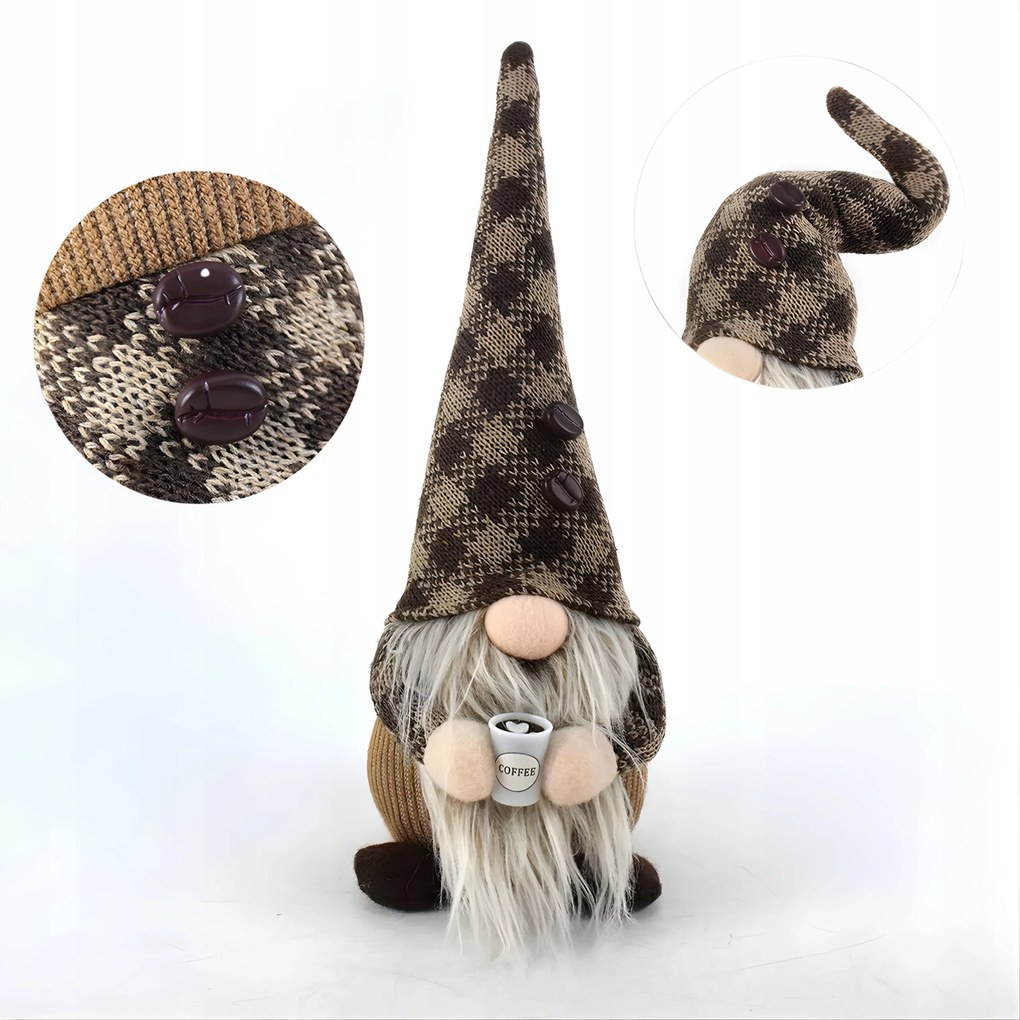 Manó Karácsonyi manó kávés bögre manó karácsonyi dekoráció Boho stílus